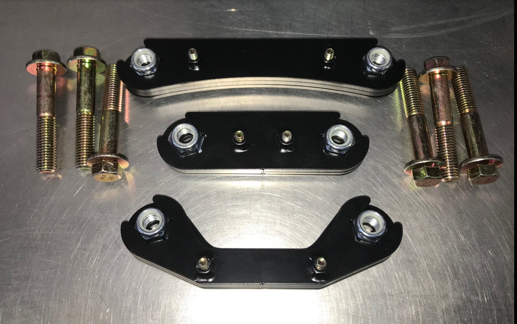 Can-Am X3 Rear Bulk Head Support Plates